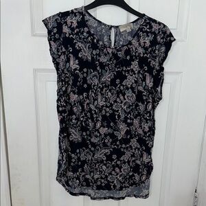 Floral Print Women's Top